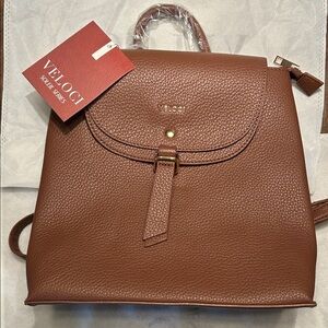 Veloci Brown Backpack